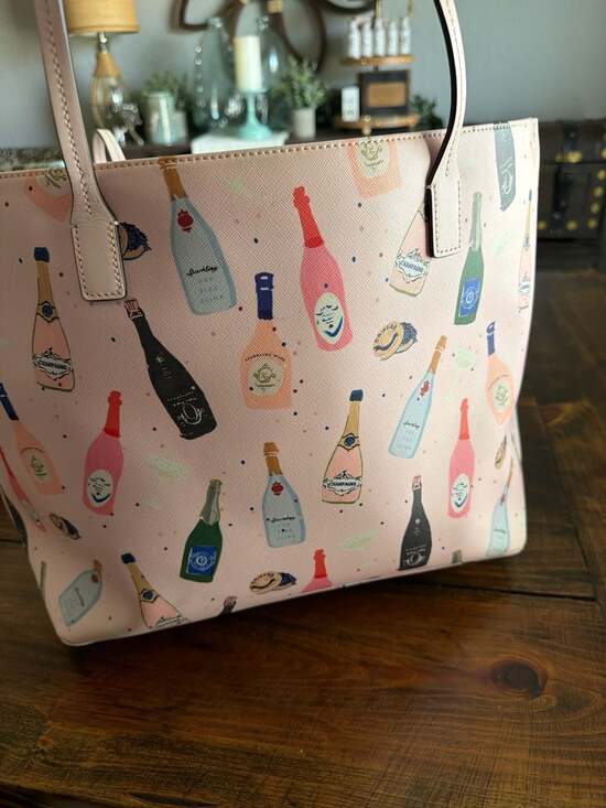 Kate Spade Shore Street Margareta Pop Fizz Champagne Tote - Picture 5 of 8